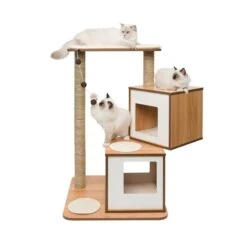 Rascador Catit Vesper Furniture V Double -Mascotas Productos Tienda mueble vesper doble 2