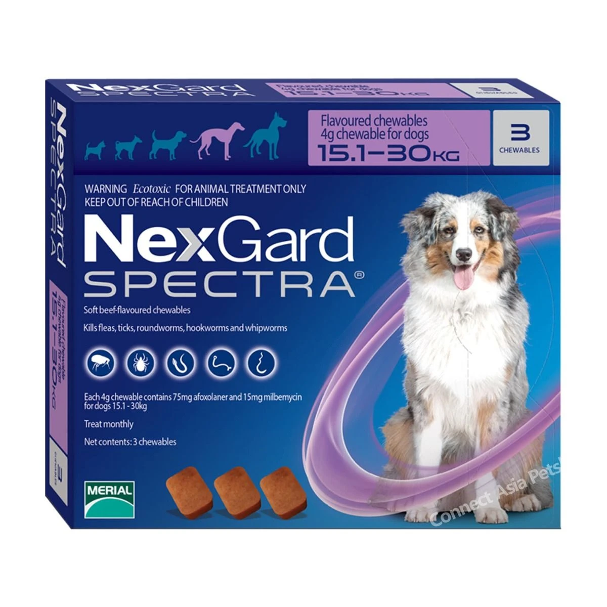 Nexgard Spectra Antiparasitario - 3 Tabletas 7 Nexgard Spectra Antiparasitario - 3 Tabletas - Imagen 5