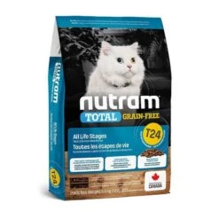 Nutram Total Grain-Free Trucha Y Salmón Para Gatos 1,13 Kg