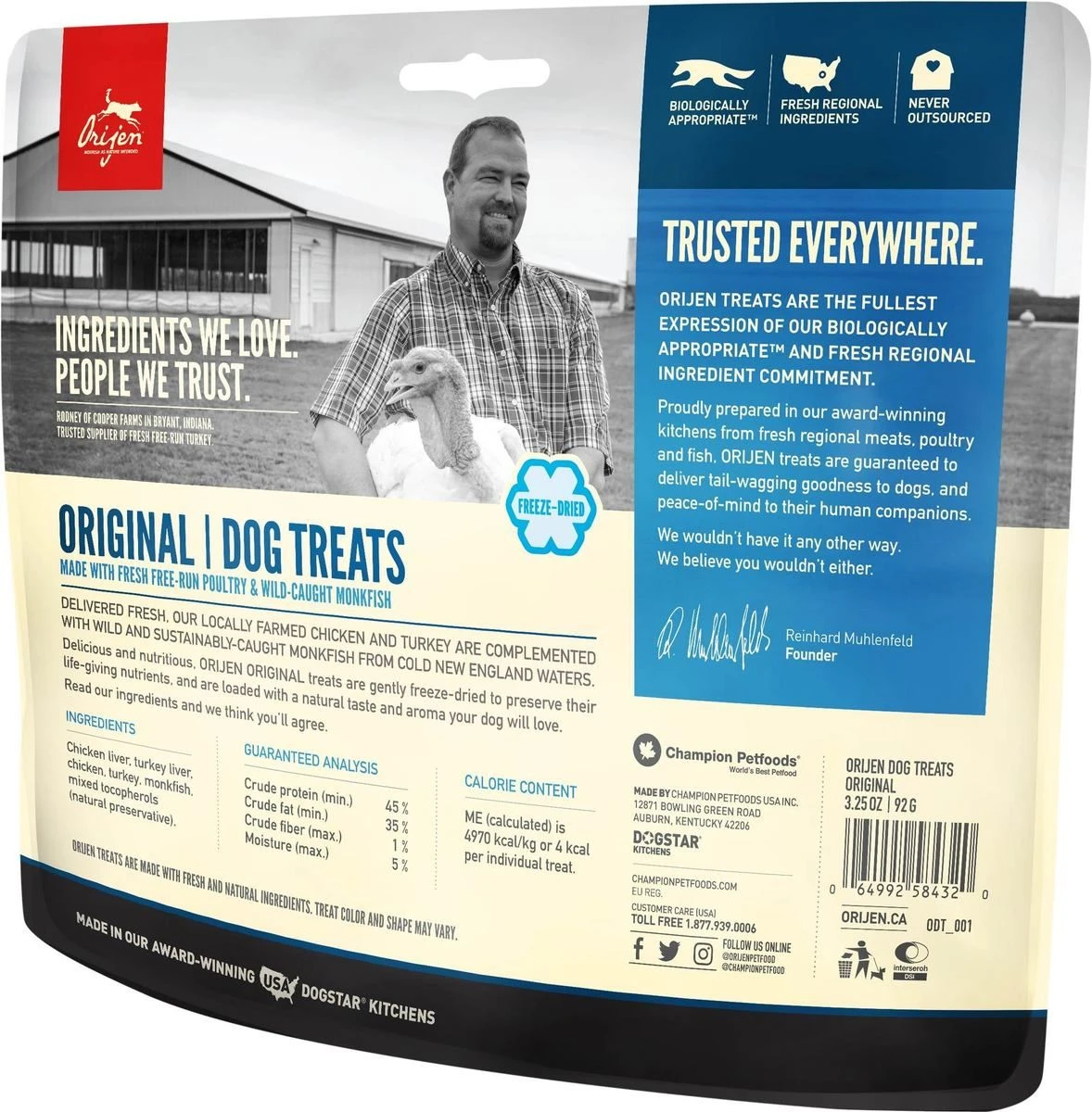 Premios Orijen Original Para Perros 4 Premios Orijen Original Para Perros - Imagen 2