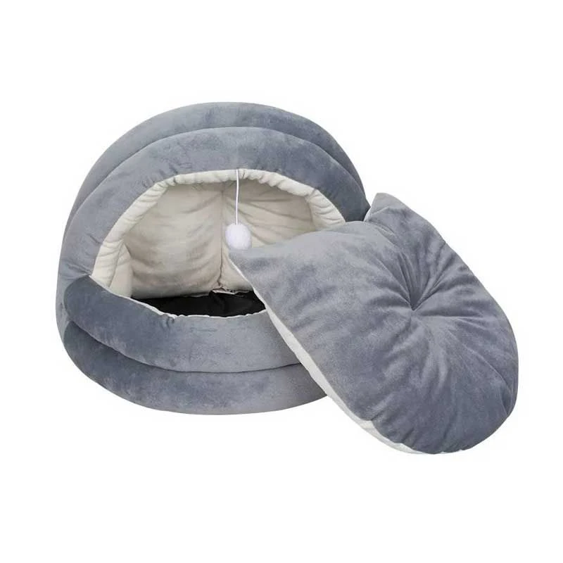 Cama Igloo Pawise Para Gatos 6 Cama Igloo Pawise Para Gatos - Imagen 4