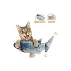 Peluche Pez Con Movimiento Marben Pets -Mascotas Productos Tienda pez gato 2