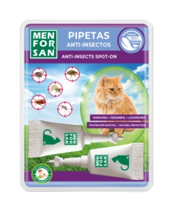 Pipetas Anti-insectos Natural Para Gatos