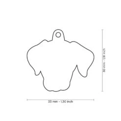 Placa Friends Perro "My Family" Labrador Chocolate 5 Placa Friends Perro "My Family" Labrador Chocolate -Mascotas Productos Tienda placa mf31chocolate 2