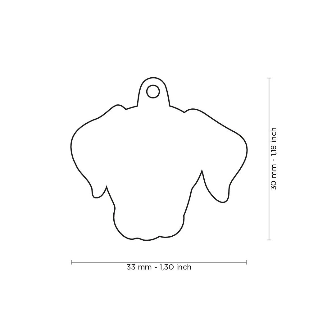 Placa Friends Perro "My Family" Labrador Chocolate 4 Placa Friends Perro "My Family" Labrador Chocolate - Imagen 2