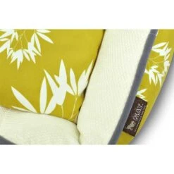 Play Cama Lounge Bamboo Mostaza -Mascotas Productos Tienda play cama lounge bamboo mostaza 3