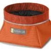Plato Plegable "Quencher" Ruffwear -Mascotas Productos Tienda pumpkin orange 1 3