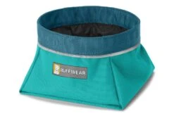 Plato Plegable "Quencher" Ruffwear -Mascotas Productos Tienda quencher meltwaterteal 1