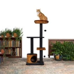 Rascador Torre Tigre Kitty Power Paws -Mascotas Productos Tienda rascador torre tigre 3