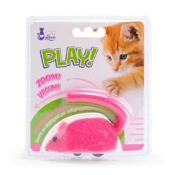 Ratón Mecánico Cat Love Para Gatos -Mascotas Productos Tienda raton mecanico rosado