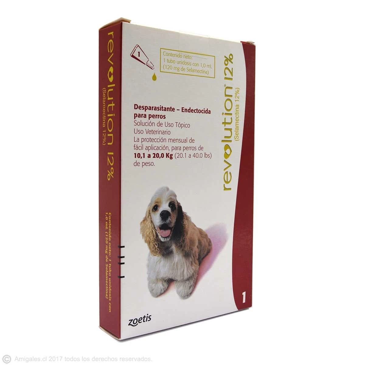 Antiparasitario REVOLUTION 12% Para Perros De 10,1 A 20 Kg 3 Antiparasitario REVOLUTION 12% Para Perros De 10,1 A 20 Kg
