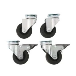 Set De Ruedas Para Jaula Transporte Skudo