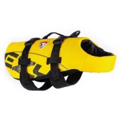 Chaleco Salvavidas "DFD" EzyDog -Mascotas Productos Tienda salvavidas dfd amarillo 01