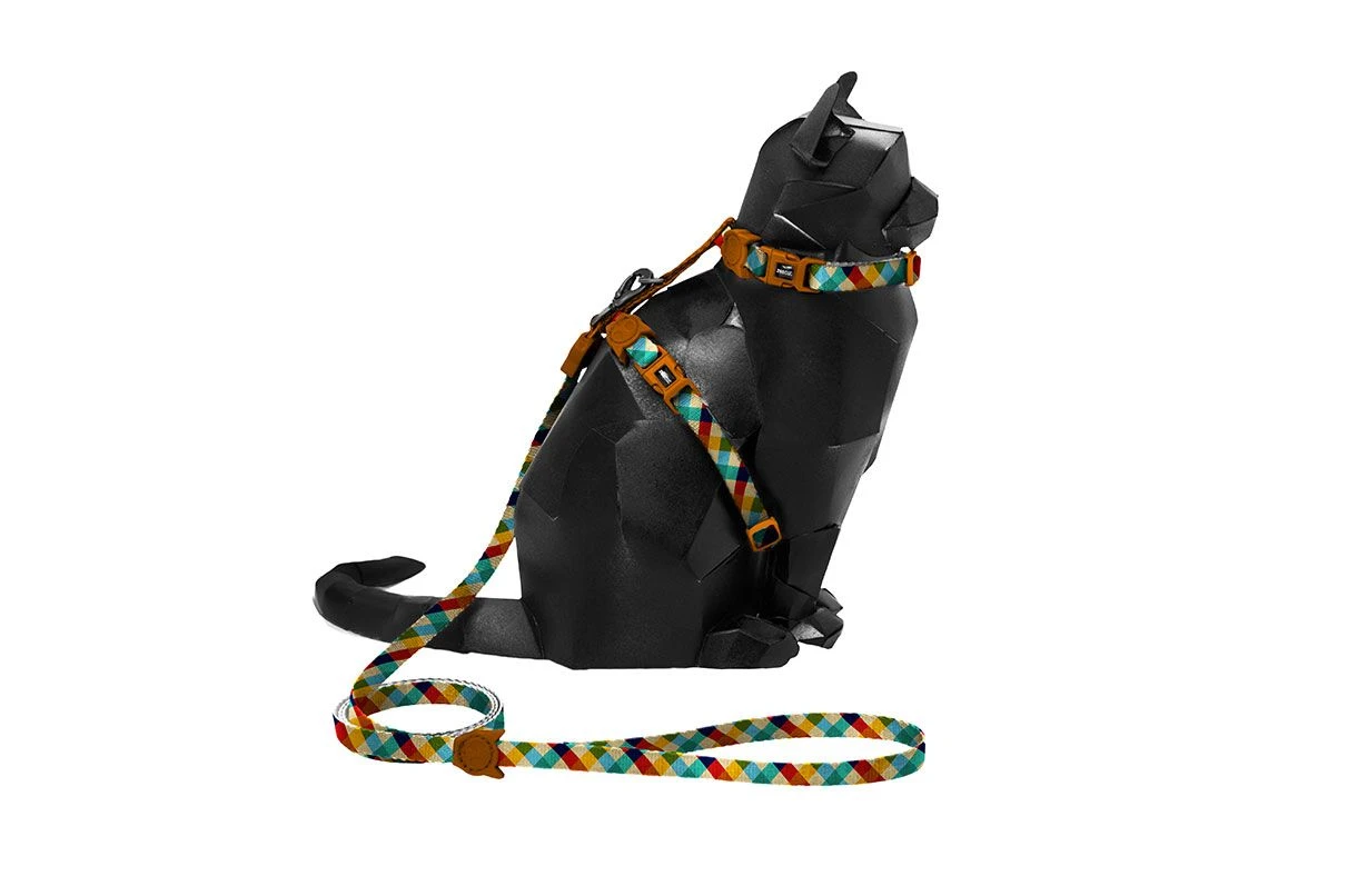 Set Arnés Y Correa Para Gatos "Phantom" Zee.Cat 3 Set Arnés Y Correa Para Gatos "Phantom" Zee.Cat