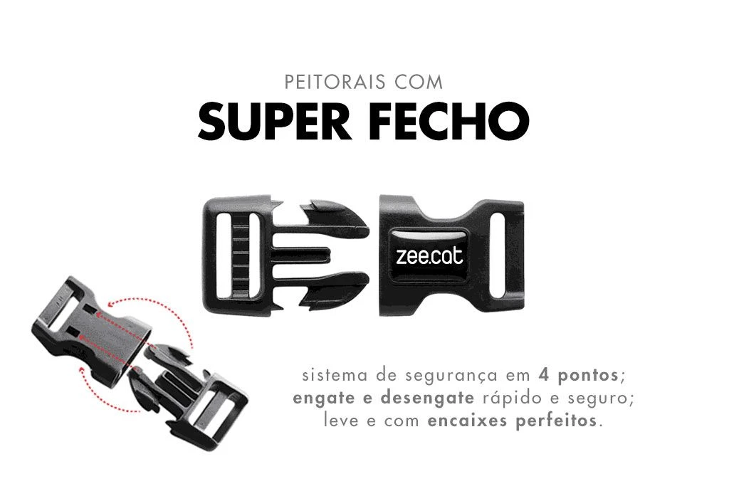 Set Arnés Y Correa Para Gatos "Phantom" Zee.Cat 6 Set Arnés Y Correa Para Gatos "Phantom" Zee.Cat - Imagen 4