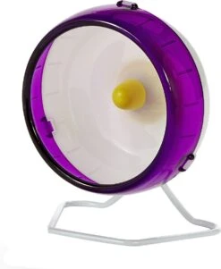 Rueda Spinner Silenciosa Kaytee -Mascotas Productos Tienda silentspinner 11 cm morada 1