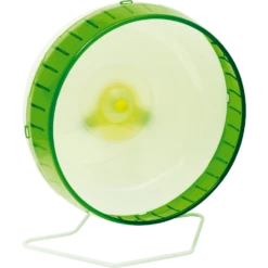 Rueda Spinner Silenciosa Kaytee -Mascotas Productos Tienda silentspinner 12 inch verde