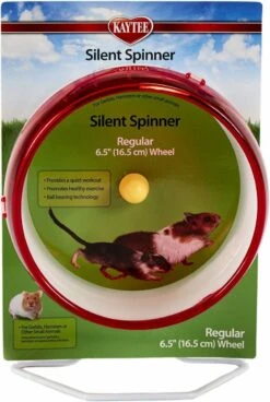 Rueda Spinner Silenciosa Kaytee -Mascotas Productos Tienda silentspinner 16 cm roja 1