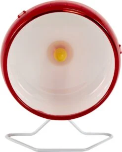 Rueda Spinner Silenciosa Kaytee -Mascotas Productos Tienda silentspinner 16 cm roja 2