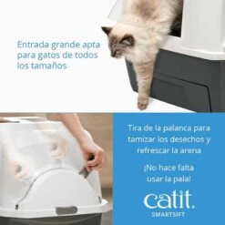 Baño Sanitario "Smartsift" Catit -Mascotas Productos Tienda smartsift 2