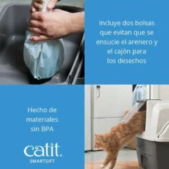 Baño Sanitario "Smartsift" Catit -Mascotas Productos Tienda smartsift 3