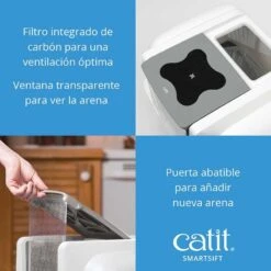 Baño Sanitario "Smartsift" Catit -Mascotas Productos Tienda smartsift 4