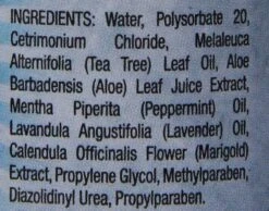 Spray "Tea Tree" Para Hurón 9 Spray "Tea Tree" Para Hurón -Mascotas Productos Tienda spray tea tree 4