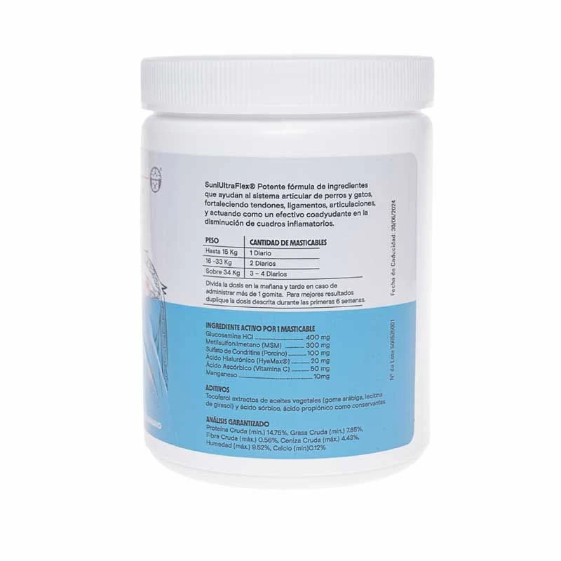 SuniUltraFlex Suplemento Para Cuidado Articular Intensivo 160 G 4 SuniUltraFlex Suplemento Para Cuidado Articular Intensivo 160 G - Imagen 2