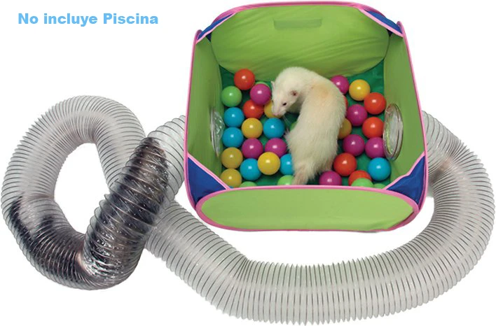 Túnel De Juguete "Super Thru-Way" Para Hurón 10 Túnel De Juguete "Super Thru-Way" Para Hurón - Imagen 8