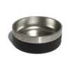 Tuff Bowl "Black" Zee Dog -Mascotas Productos Tienda tuffnegro