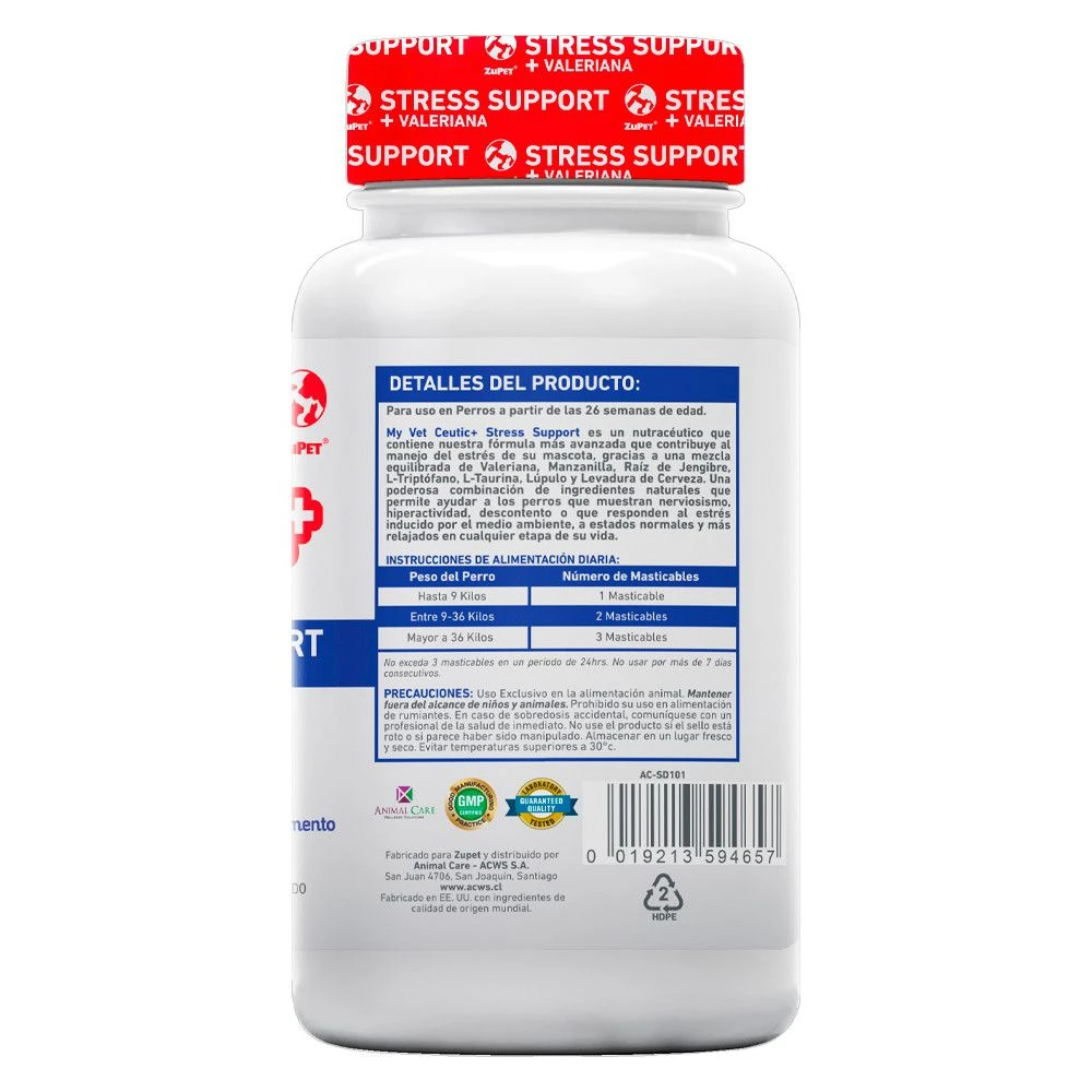 Suplemento Nutracéutico Stress Support 4 Suplemento Nutracéutico Stress Support - Imagen 2