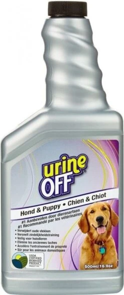Urine OFF Eliminador De Manchas Y Olores De Perro -Mascotas Productos Tienda urine off perro 500 ml 1