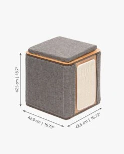 Mueble Vesper Cubo - Piedra -Mascotas Productos Tienda vesper cubo stone 3