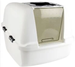 Baño Sanitario Jumbo Con Filtro Para Gatos -Mascotas Productos Tienda white tiger 1