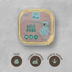 Winga Paté Wild Pork Para Perros 300 G