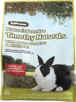 ZuPreem Nature's Promise Timothy Naturals Alimento Para Conejo Adulto -Mascotas Productos Tienda zupreem conejo plus